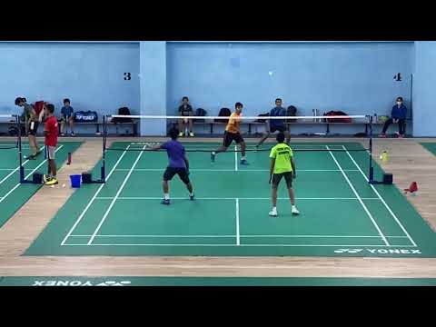 Nathan/Kiran George vs Tushar/Rahul BM 1