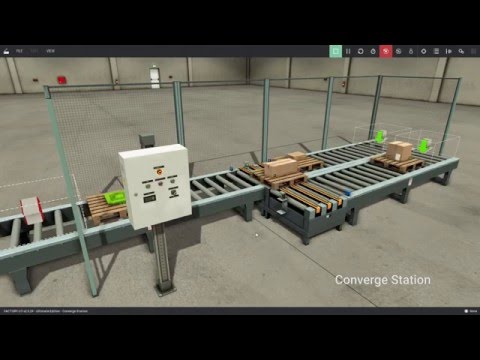 Converge Station - FACTORY I/O Scene