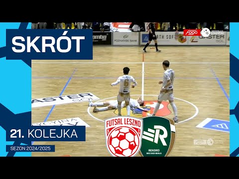 GI Malepszy Arth Soft Leszno - Rekord Bielsko-Biała | 4:1 | SKRÓT | 21. kolejka (2024/25)