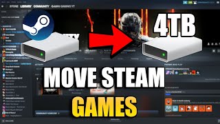 How To Move Steam Games to Another Hard Drive (2023 Tutorial)