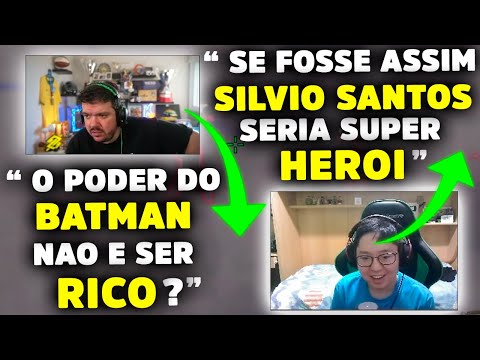 BATMAN ou SILVIO SANTOS? KKKKKKK