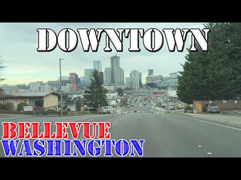 Bellevue - Washington - 4K Downtown Drive