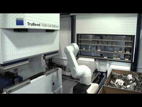 Automated by B&R - Trumpf TruBend Cell 7000