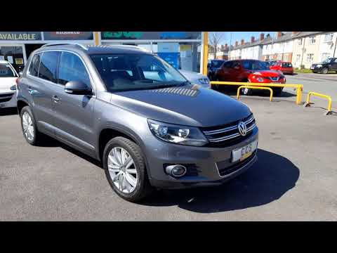 2012 (61 Reg) Volkswagen Tiguan 2.0 TDI BlueMotion Tech Sport DSG 4WD (s/s) 5dr