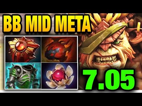 w33 Bristleback Mid RAID BOSS IS REAL vs alohadance [Morph] Dota 2 7.05