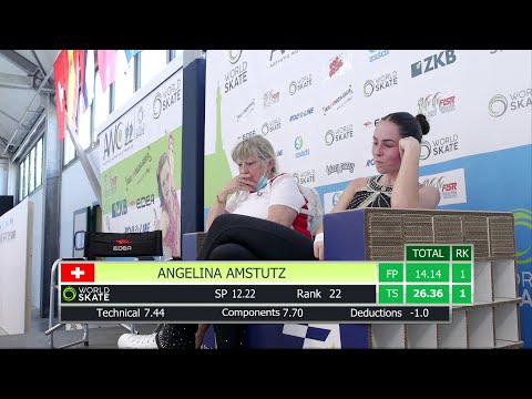 AWC22 - Angelina Amstutz - Free: Long Program (18.05.2022)