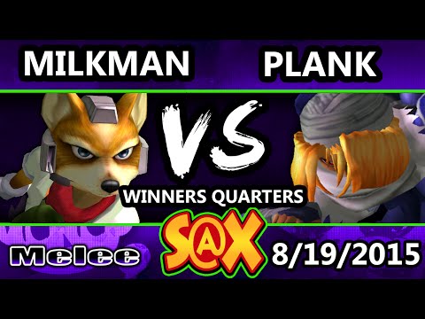 S@X 111 - Plank (Sheik) Vs. OES | MilkMan (Fox) SSBM Winners Quarters - Smash Melee