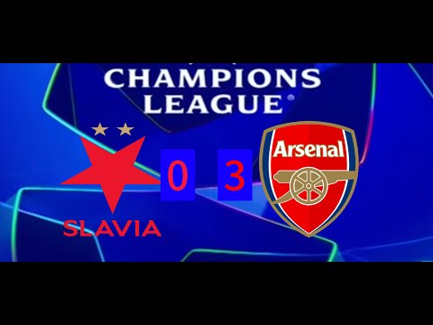 Slavia Praha vs Arsenal (0 -3)Champions league highlight and Goal