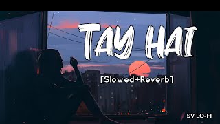 Tay Hai Slowed+Reverb Ankit Tiwari  Rustom l  SV L