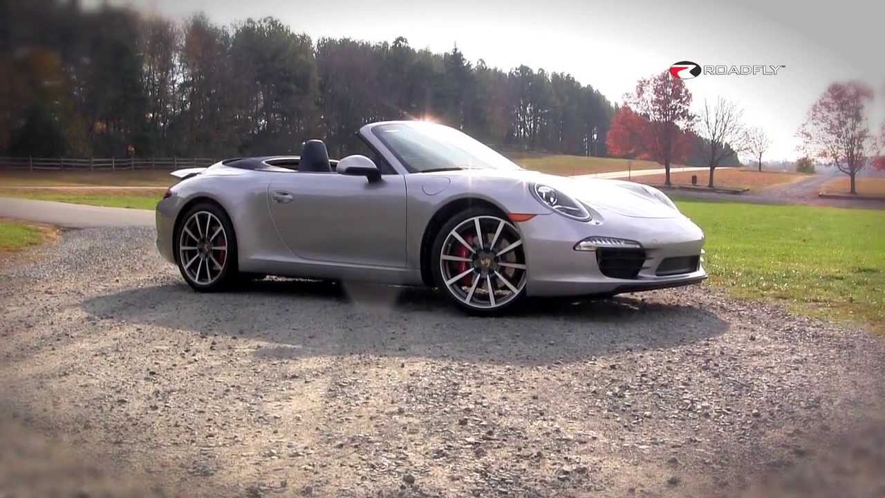 2013 Porsche 911 Cabriolet Review & Test Drive with Emme Hall by RoadflyTV