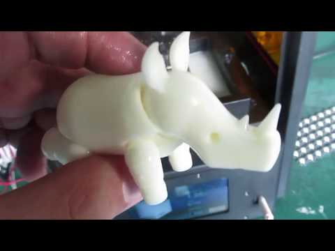 Wanhao Duplicator 8 DLP Resin 3D Printer Demo