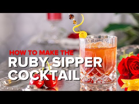 The Ruby Sipper: Cherry, bourbon, and vanilla? Count me in! #Mixology