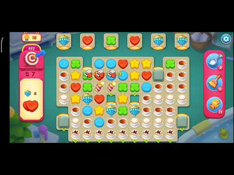 Matchington Mansion Level 822 - Challenge Level / iOS/Android