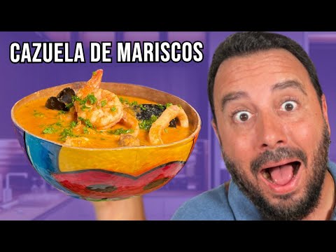 Cómo hacer la CAZUELA DE MARISCOS más Rápida y Deliciosa | Receta Fácil