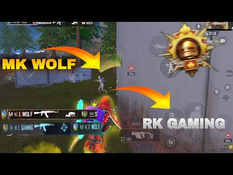 MK WOLF vs RK GAMING FIGHT 😱