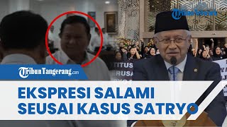 Ekspresi Prabowo saat Salami Menteri Satryo seusai Kisruh Didemo ASN hingga Berujung Damai Disorot