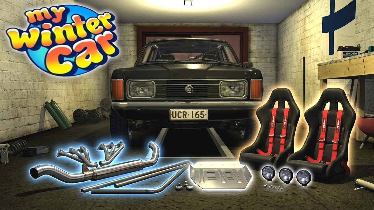 DEIXEI O CARRO PRONTO PRO RALLY! - My Winter Car #63