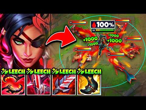 SAMIRA WITH 100% LIFESTEAL IS LITERALLY INVINCIBLE! (PRESS R = FULL HEALTH)