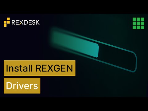 Install REXGEN drivers