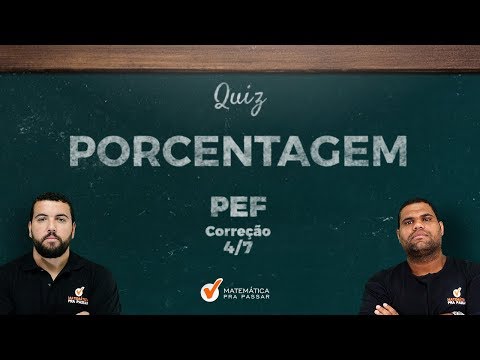 PEF/SME-RJ COMPETITION: LEARN PERCENTAGE IN 8 MINUTES.[2019]