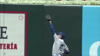 김혜성 9번타자 중견수 선발 2타수 1안타(3루타 1) 2타점! 김혜성, 미친 캐치! 3회말을 끝내는 슈퍼 플레이! 2025/06/09