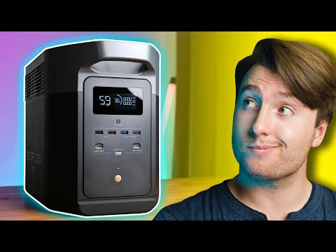 Powering My Life With A Huge Battery! Ecoflow Delta Max