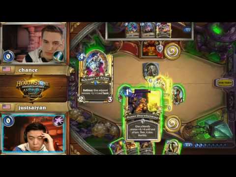 chance vs justsaiyan Hearthstone Americas Spring Preliminary 2016 (Day 1)