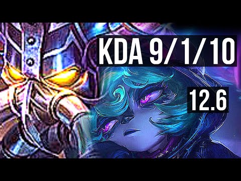 KASSADIN vs VEX (MID) | 9/1/10, 2.3M mastery, 1100+ games, Legendary | KR Master | 12.6