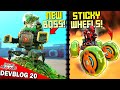 Underground Mining Island, Sticky Wheels, Trash Bot, and MORE!  - Scrap Mechanic DevBlog 20 Review