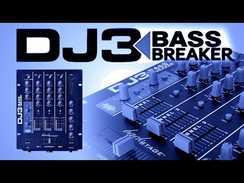 Mezcladora DJ3 Bass Breaker, estás a un paso de tu sueños