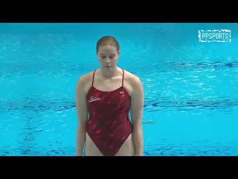 Katherine Torrance (United Kingdom) | 1m Springboard Diving Final Highlights