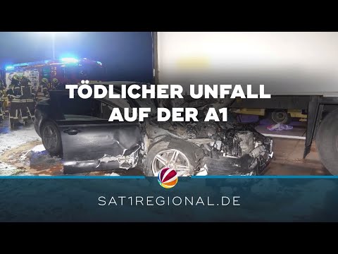 Fahrzeug unter Lkw eingeklemmt und Hunderte Meter mitgeschleift – Fahrer stirbt