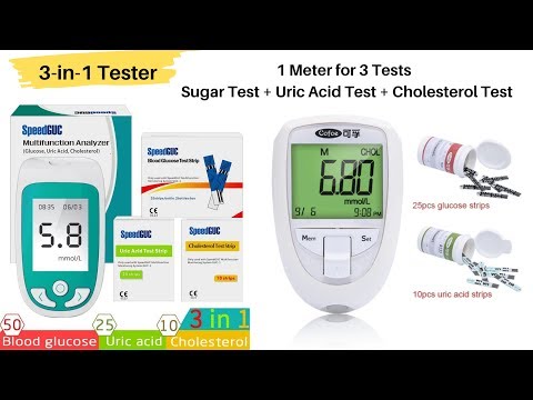 3-in-1 Diabetes Blood Test Meter