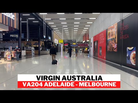 Virgin Australia Flight VA204 | Adelaide to Melbourne (Economy)