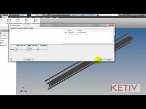 Using iFeatures with Autodesk Inventor - Part 3