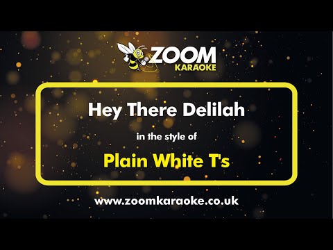 Plain White T's - Hey There Delilah - Karaoke Version from Zoom Karaoke