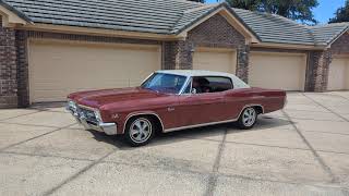 1966 Chevrolet Caprice 2-Door Hardtop 427 Start Up and Drive By