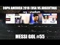 Copa America 2016 - (USA vs. Argentina) - Messi Free Kick Gol #55