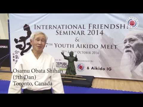 5th International Friendship Seminar - Shihan Osamu Obata (7th Dan)