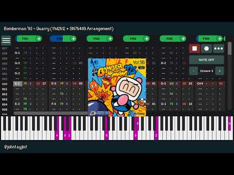 Bomberman '93 - Quarry (YM2612 + SN76489 Arrangement)