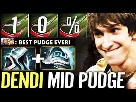 🔥 DENDI Pudge MID IS BACK — Legends Never Die 350+ STR Cancer DPS f.t Techies Dota 2 Pro
