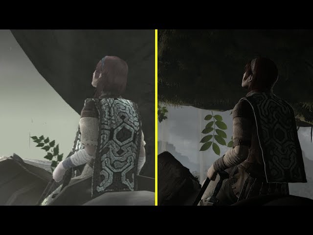 Shadow Of The Colossus Ps3 Vs Ps4 Pro Comparison Shows