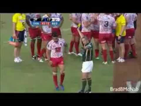 Digby Ioane Spear Tackle And Yellow Card Against The Sharks 2012 Super Rugby.flv
