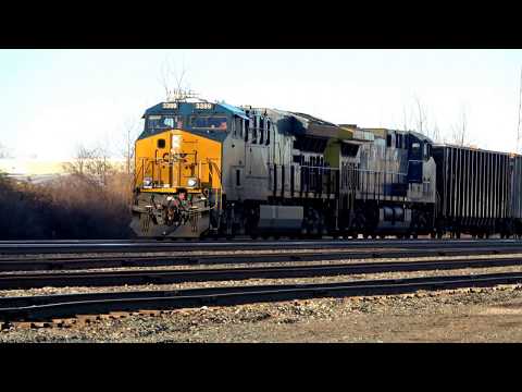Short CSX Trash Train 4K UHD