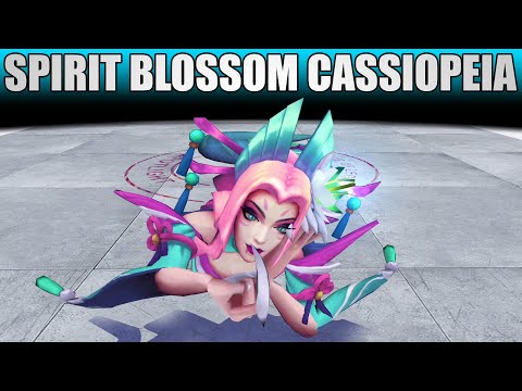 Spirit Blossom Cassiopeia Turquoise Chroma - League Of Legends