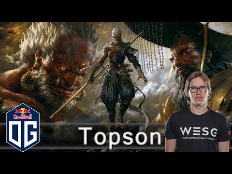 OG.Topson Monkey King Gameplay - Ranked Match - OG Dota 2.