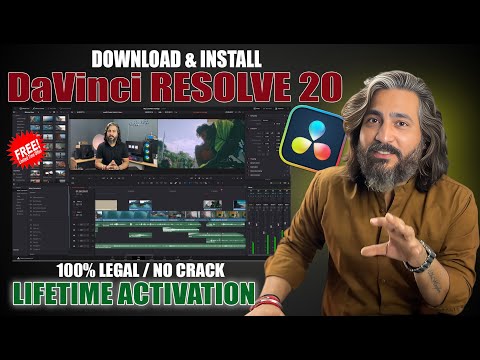 Download DAVINCI RESOLVE for FREE | Install Davinci Resolve 19
