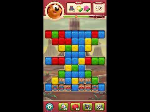 Toon Blast Level 2757 - NO BOOSTERS 🐻🐺🐱 | SKILLGAMING ✔️