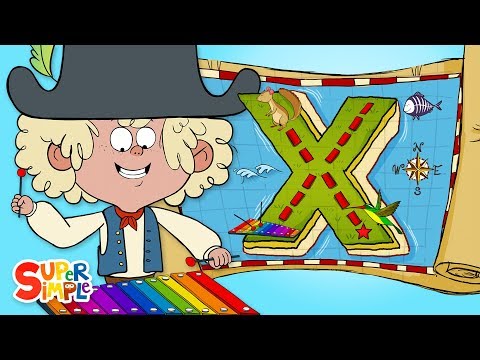 Captain Seasalt and the ABC Pirates have an Exciting Expedition on "X" Island