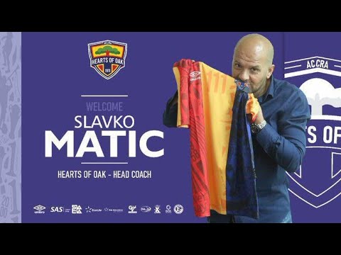 OFFICIAL: Hearts of Oak announce Serbian trainer Slavko Matic as new head coach
